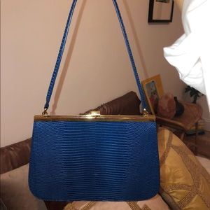 Anouk Lizard Embossed Bag